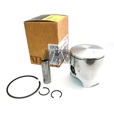 Piston MINARELLI AM5 AM6 47.6 mm cavilha 12 mm / PIAGGIO 50 TYPHOON / NRG / SFERA / ZIP / GILERA STALKER / APRILIA SR / SCARABEO / DERBI / ITALJET - ATHENA